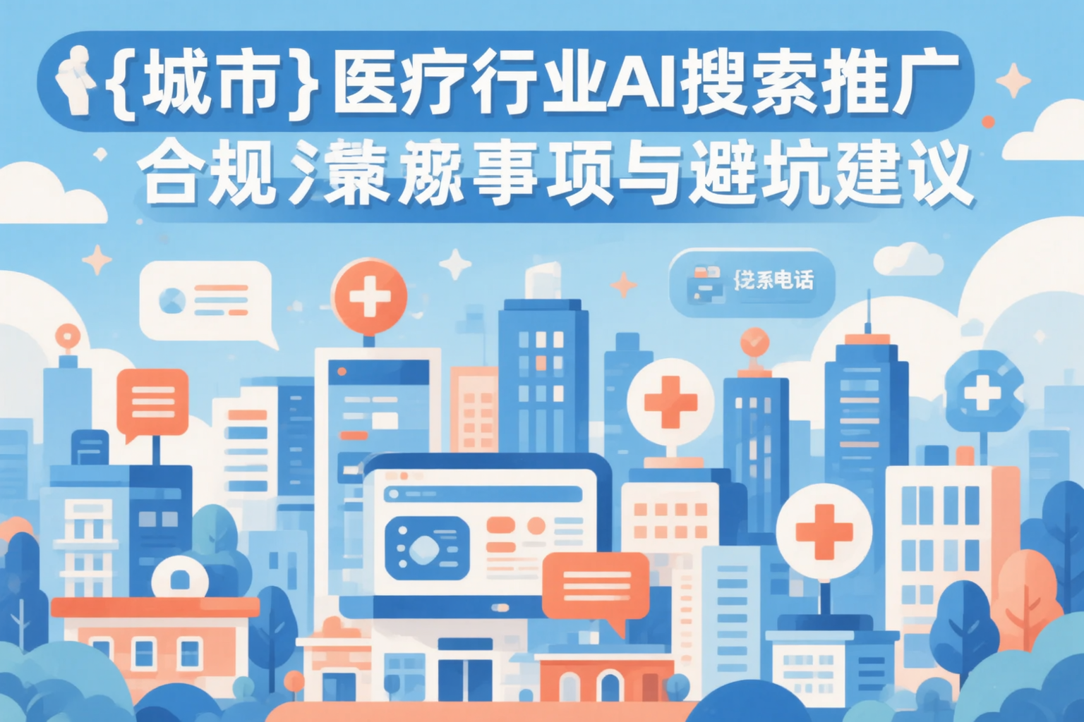 萍乡医疗行业AI搜索推广合规注意事项与避坑建议
