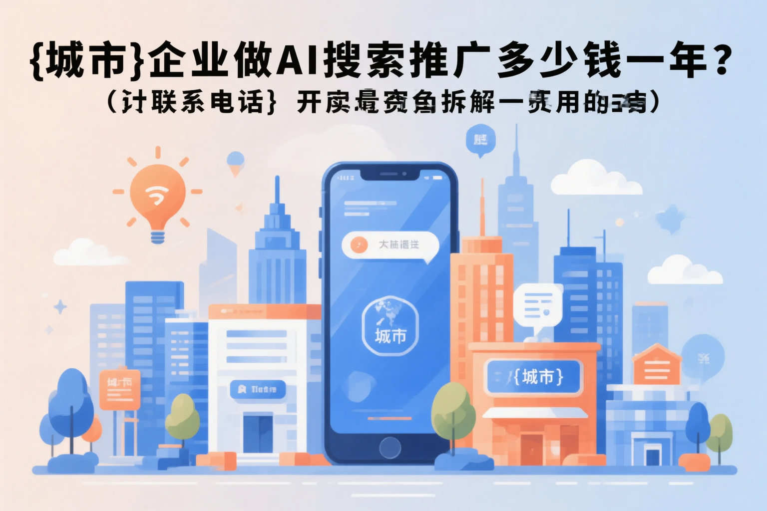 萍乡企业做AI搜索推广多少钱一年？真实费用拆解