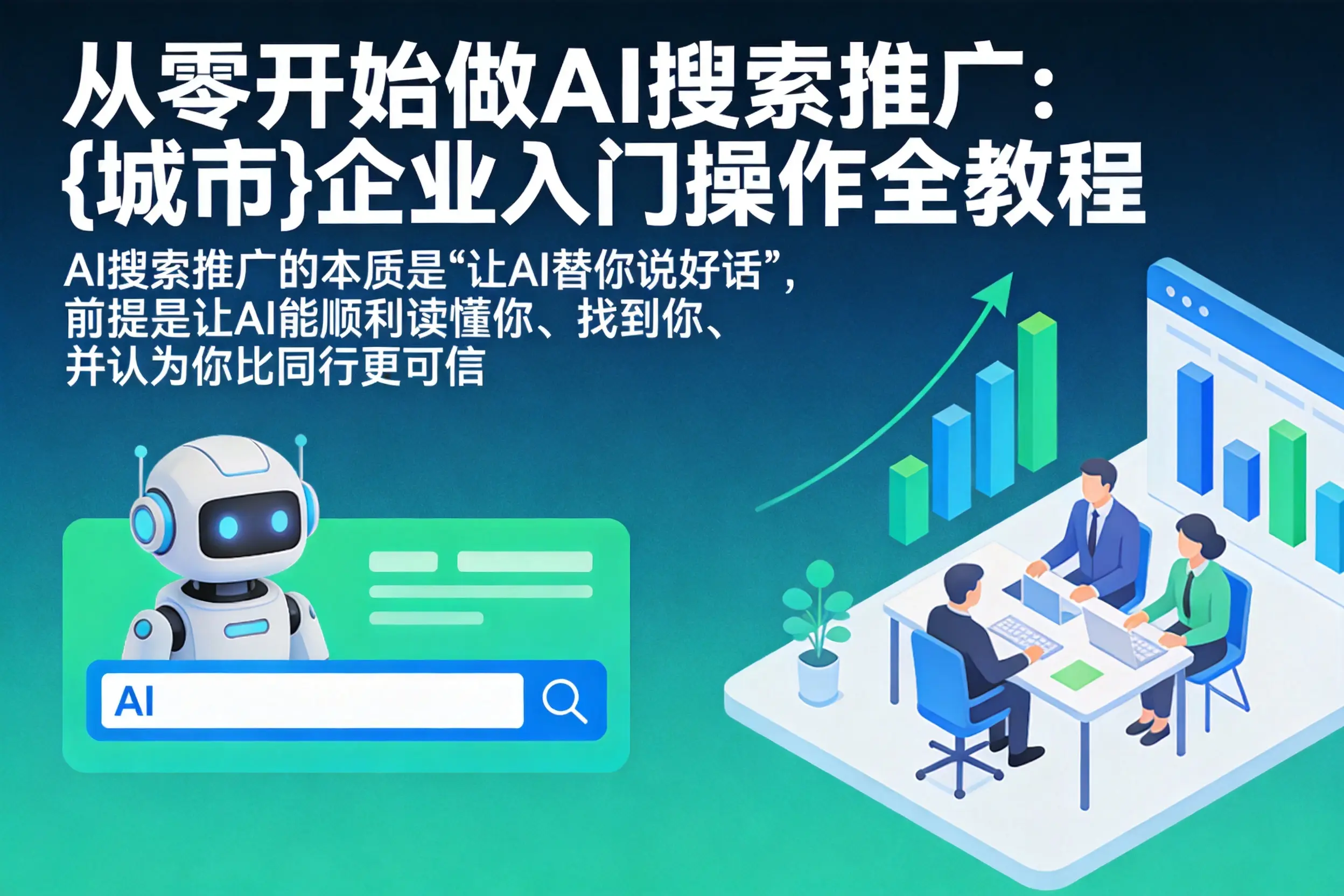 从零开始做AI搜索推广:萍乡企业入门操作全教程