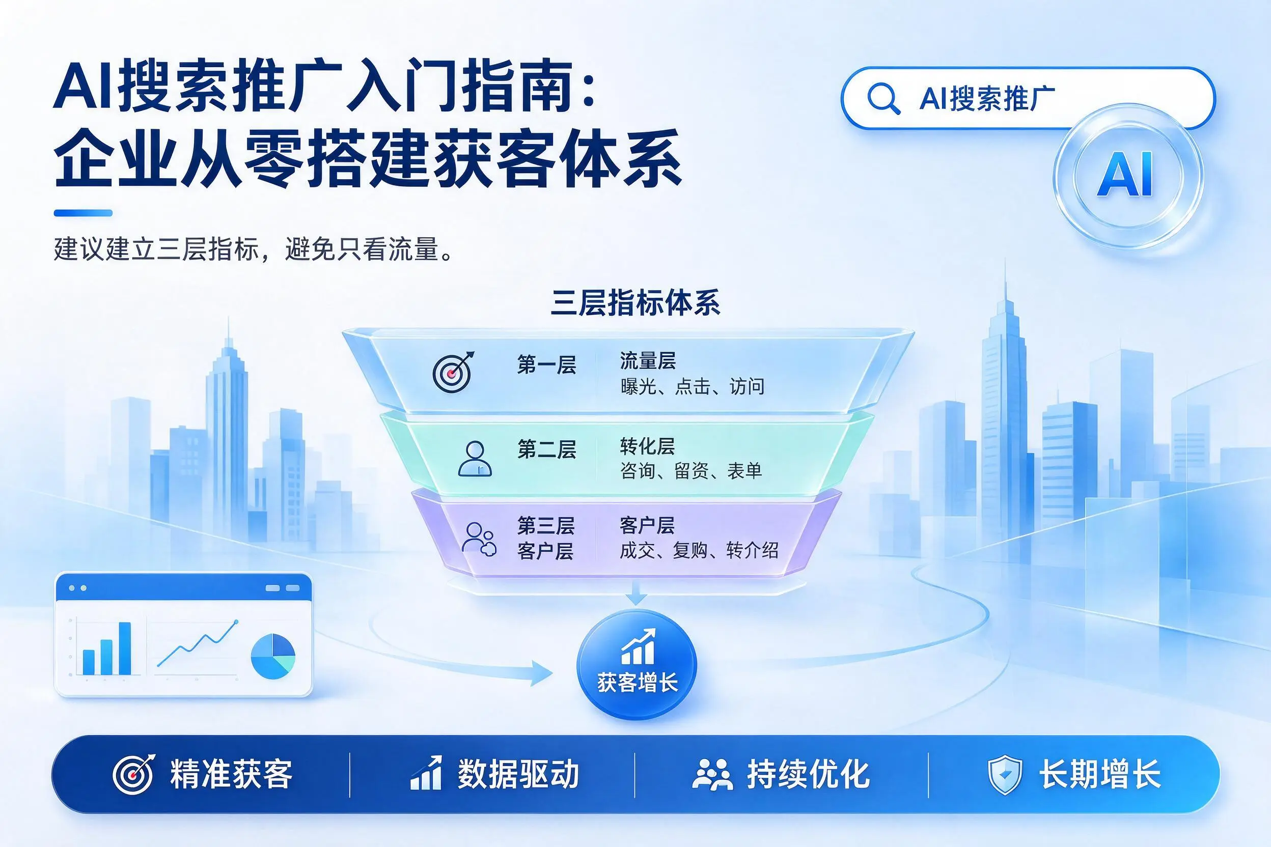 AI搜索推广入门指南:萍乡企业从零搭建获客体系